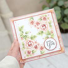 Crafter's Companion Rose, Daisy and Butterfly Corner Edge'ables Dies