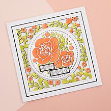 Crafter's Companion Seascape and Floral Fancy Frame Create-A-Card Dies