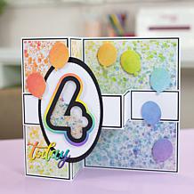 Crafter's Companion Shaker Number Stamp and Die Set