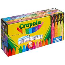 Crayola Washable Sidewalk Chalk - 64 Colors Incl. 8 W/Special Effects