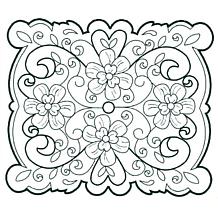 Creative Expressions CE Foam Stamps - Floral Filigree