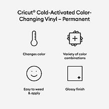 Cricut Cold-Activated Color-Changing Vinyl