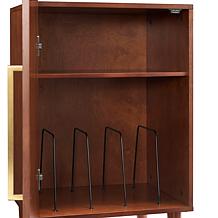 Crosley Furniture Everett Record Player Stand - Mahogany