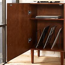 Crosley Furniture Everett Record Player Stand - Mahogany
