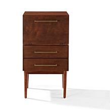 Crosley Furniture Everett Spirit Cabinet - Mahogany