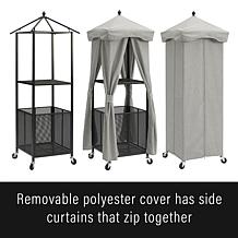 Crosley Grady Towel Valet, Gray