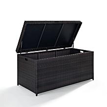 Crosley Palm Harbor Outdoor Wicker Storage Bin