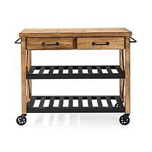 Crosley Roots Rack Industrial Kitchen Cart