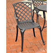 Crosley Sedona Set of 2 Cast Aluminum Arm Chairs