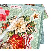 Crystal Art® Winter Poinsettia Papercraft Card Kit