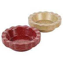 Curtis Stone 4-pack Dura-Pan+ Mini Pie Pans with Cutter