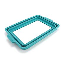 Curtis Stone Collapsible Glass & Silicone Bake & Roast Pan