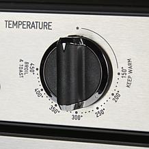 Curtis Stone Dura-Electric 1700-Watt 22L Air Fryer Oven w/Rotisserie