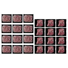 Curtis Stone Grass-Fed 12-pack Filet Tips & 12-pack Filet Medallions