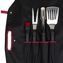 Curtis Stone Grill Tool Set with Apron