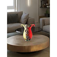 Dale Tiffany Cecile Hand Blown Art Glass Vase