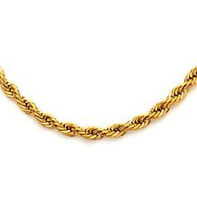Dante Men's Gold PVD Stainless Steel 4mm Rope Chain
