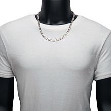 Dante Men's Stainless Steel 8mm Figaro Chain