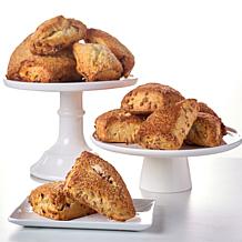 David's Cookies 14pc Baked Cranberry White Chip and Cinnamon Scones