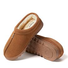 Dearfoams Doreen Women's Genuine Suede Clog Slipper