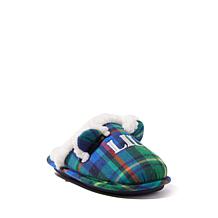 Dearfoams Kid's Lil Bear Matching Christmas Slippers
