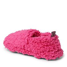 Dearfoams Kids Skye Teddy Closed Back Slipper