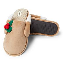 Dearfoams Men's Asher Quilted Fairisle Clog Slipper