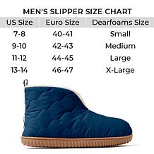 Dearfoams Men's Indoor/Outdoor Warm Up Boot Slipper