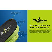 Dearfoams Men's Lightweight Clog with Collapsible Heel - Knox