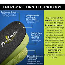 Dearfoams Men's Lightweight Energy Return Boot - Texoma