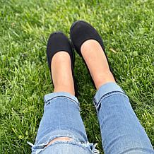 Dearfoams Original Comfort Footwear Washable Stretch Ballet Flat - Mia