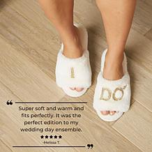 Dearfoams Women's I Do and I Do Crew Scuff
