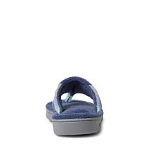 Dearfoams Women's Melanie Terry Thong Slipper