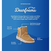 Dearfoams Women's Water-Resistant Ankle Boot - Pine