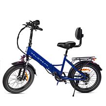 DeLorean Folding 500W E-Bike with Self-Repairing Tires and More