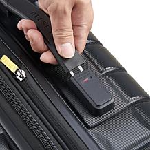 Delsey Paris Shadow 5.0 Smart Luggage 3-Piece Set in Black