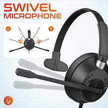 Delton 40Y Noise Canceling Mono Computer Headset with Microphone