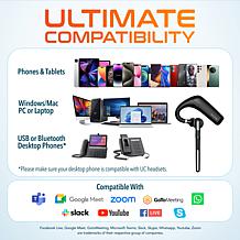 Delton 90X Ultralight Bluetooth Headset with Noise Canceling Mic