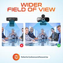 Delton C25 1080p Webcam w/ Mic for PC/Laptop