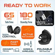 Delton M201D Hi-Fi Wireless Computer Cushioned Headset