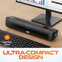 Delton SB200 Bluetooth Dual-Powered Hi-Fi Computer Soundbar
