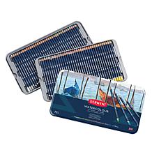 DERWENT 72-piece Watercolor Pencil Set with Tin