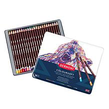 DERWENT Coloursoft 24-piece Colored Pencil Set