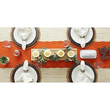 Design Imports 13" x 72" Quilted Farmhouse Table Runner