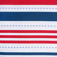 Design Imports 14" x 108" Patriotic Stripe Outdoor Table Runner
