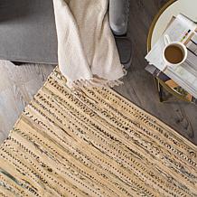 Design Imports 20"x 31.5" Reversible Rag Rug