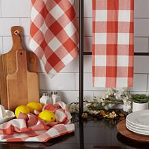 Design Imports Buffalo Check Kitchen Towels 3-pack