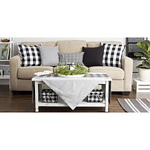 Design Imports Buffalo Check Pillow Covers Set of 2
