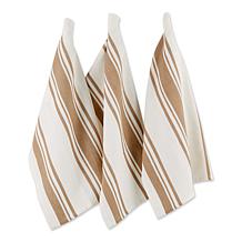 Design Imports Chef Stripe Kitchen Towels 3-pack