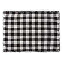 Design Imports Christmas Buffalo Check Placemat 6-pack